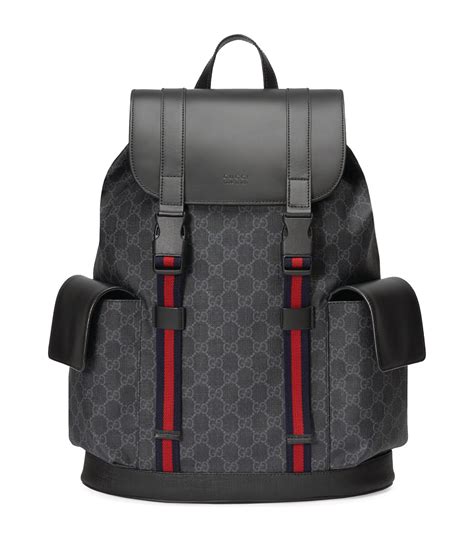 gucci black slacks|Gucci backpacks bootleg.